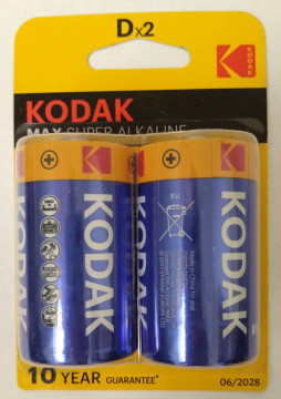 Батарейка Кодак LR20 1 шт