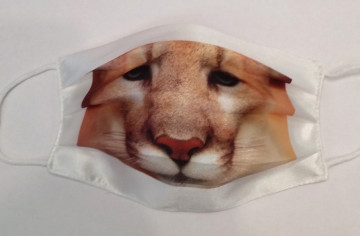 Маска защитная, двухслойная (дизайнерская)