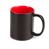 Кружка хамелеон заливка - красная